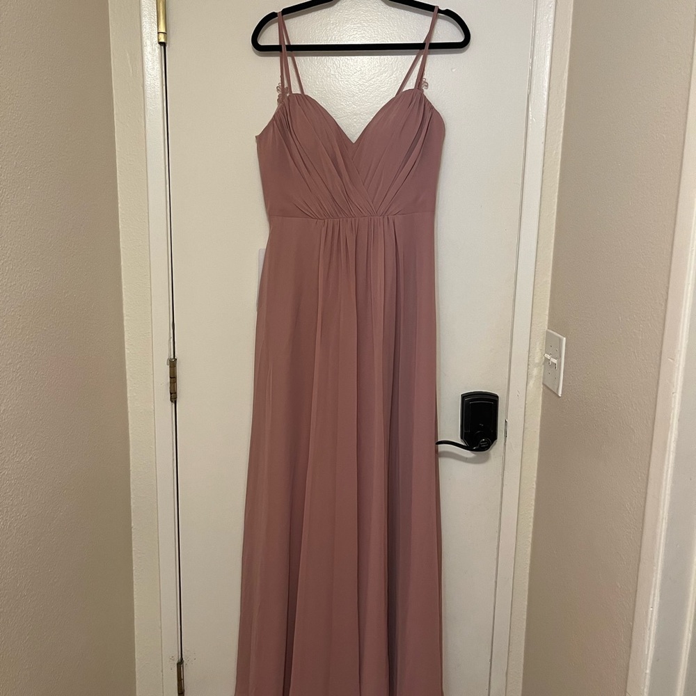 NWT Azazie Dusty Rose Dress Size 10